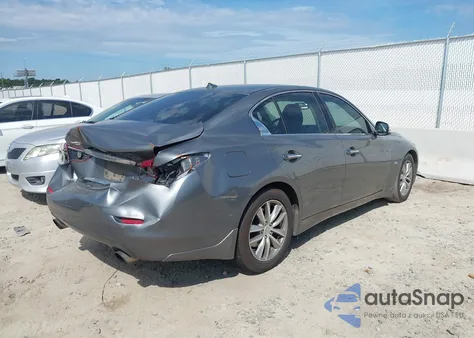 2016 Infiniti Q50 3.0T Premium from USA, damaged, VIN JN1EV7APXGM304437